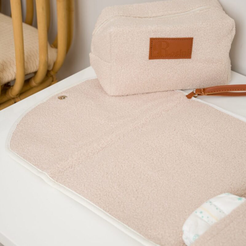 Verschoonmat Teddy Cream